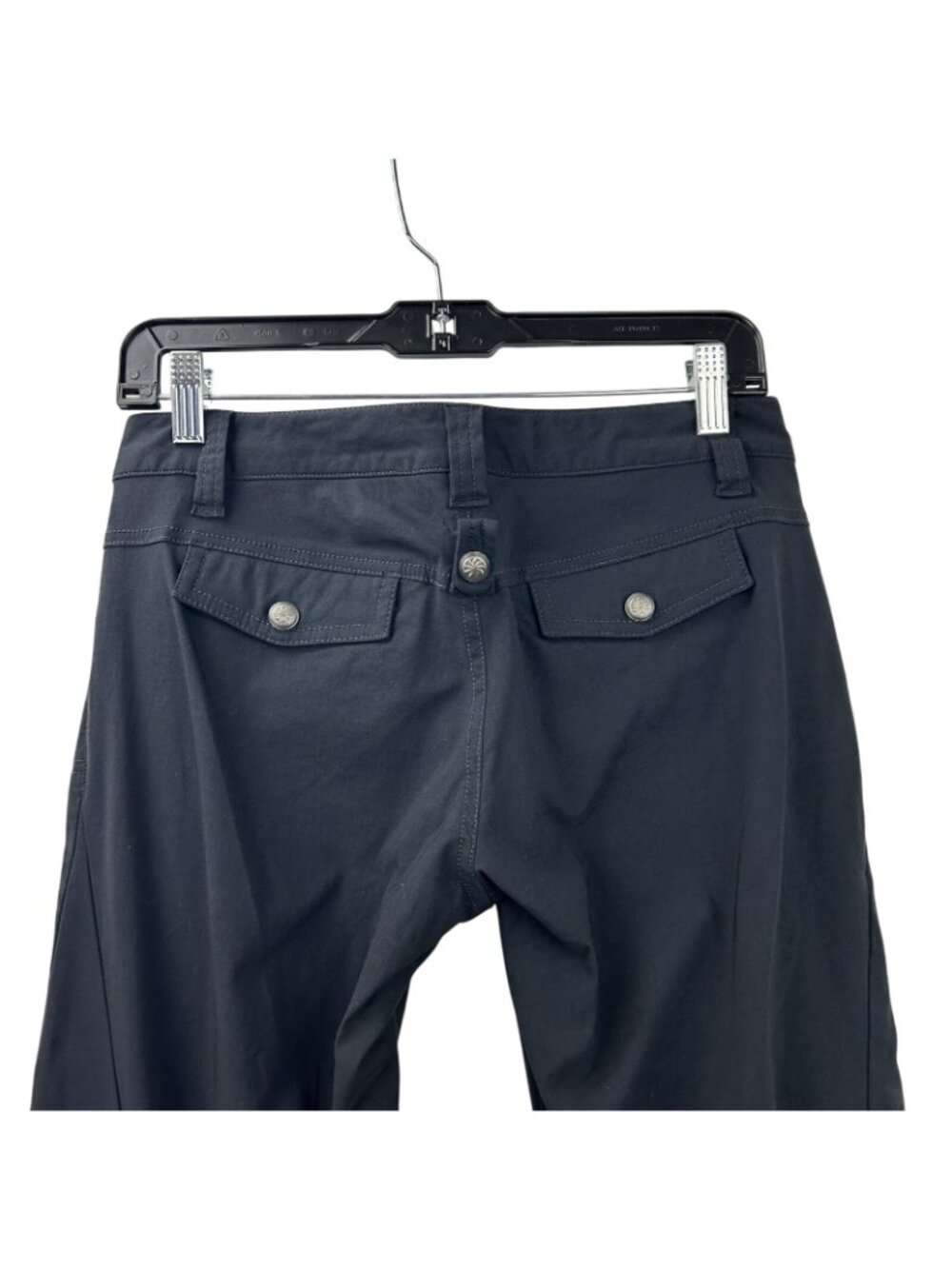 Athleta Heathered Low Rise Dipper Pant Women’s Size 2 Black Hiking Bootcut Leg - Picture 12 of 16